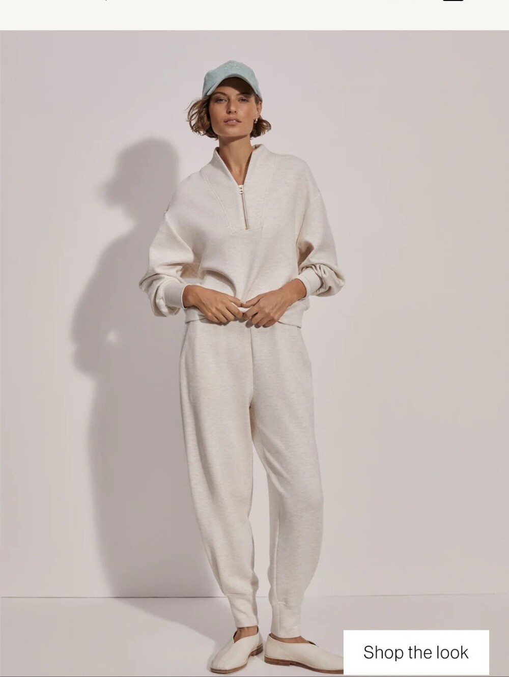 Varley Ivory marl Set Size S